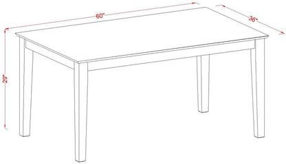 7-Piece CAP-W Dining Table Set-4