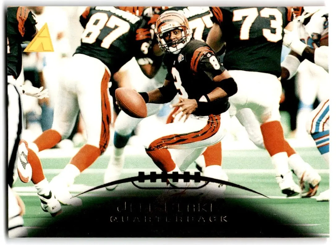1995 Pinnacle Jeff Blake Cincinnati Bengals #25
