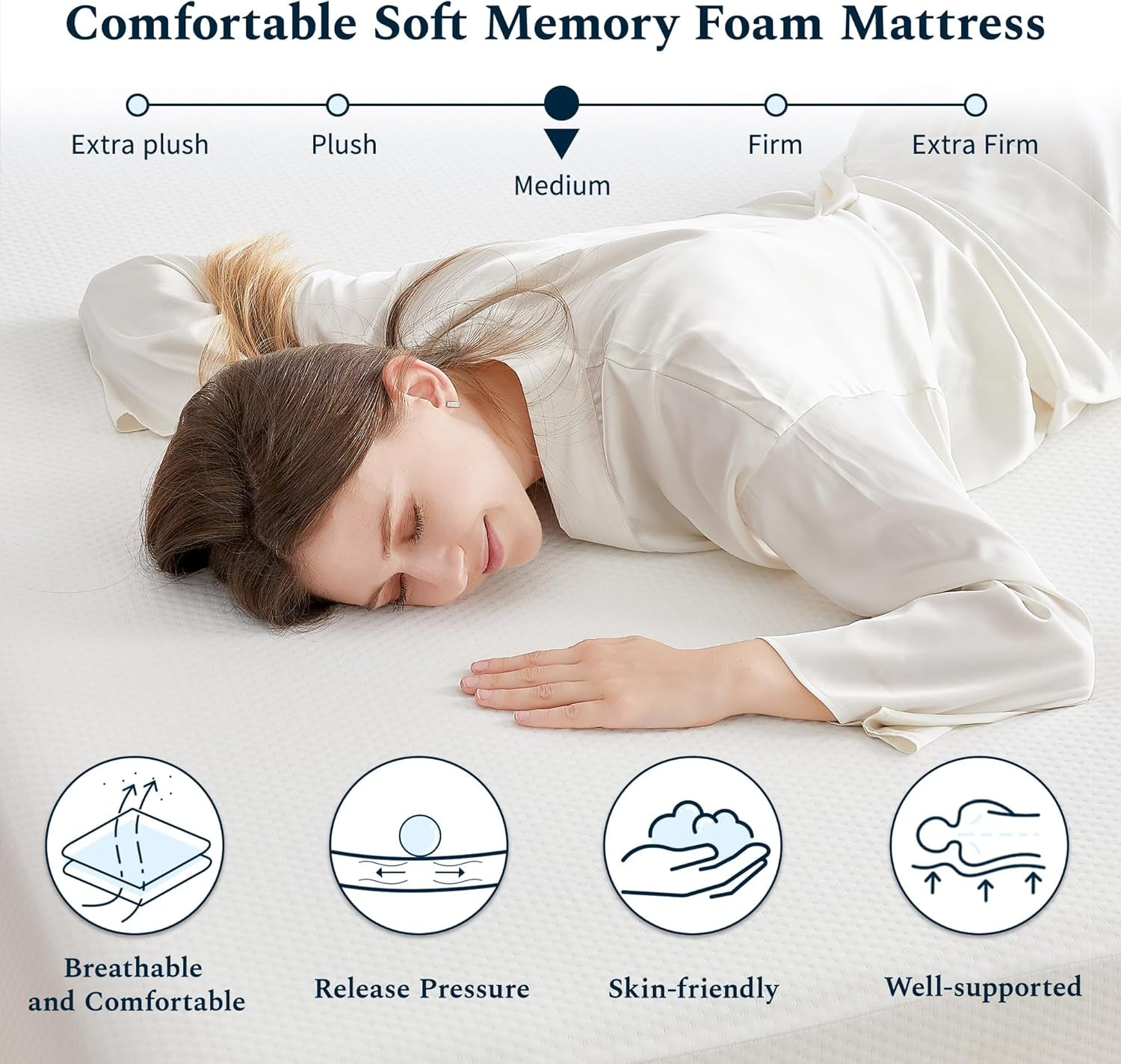 Gel Memory Foam Full Mattress For Ultimate Sleep Comfort-3