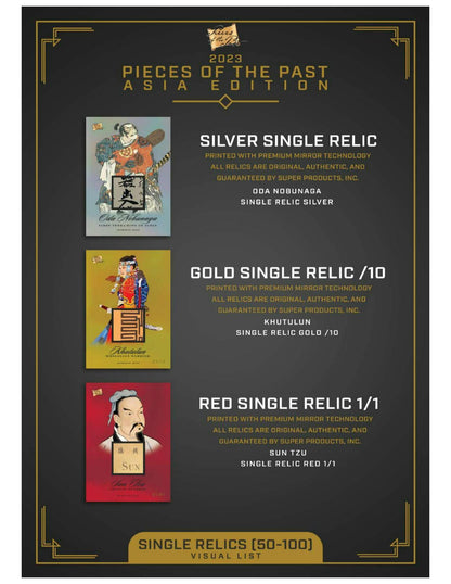 2023 Pieces of the Past Asia Edition Hobby Box | Columbia Sports Cards
