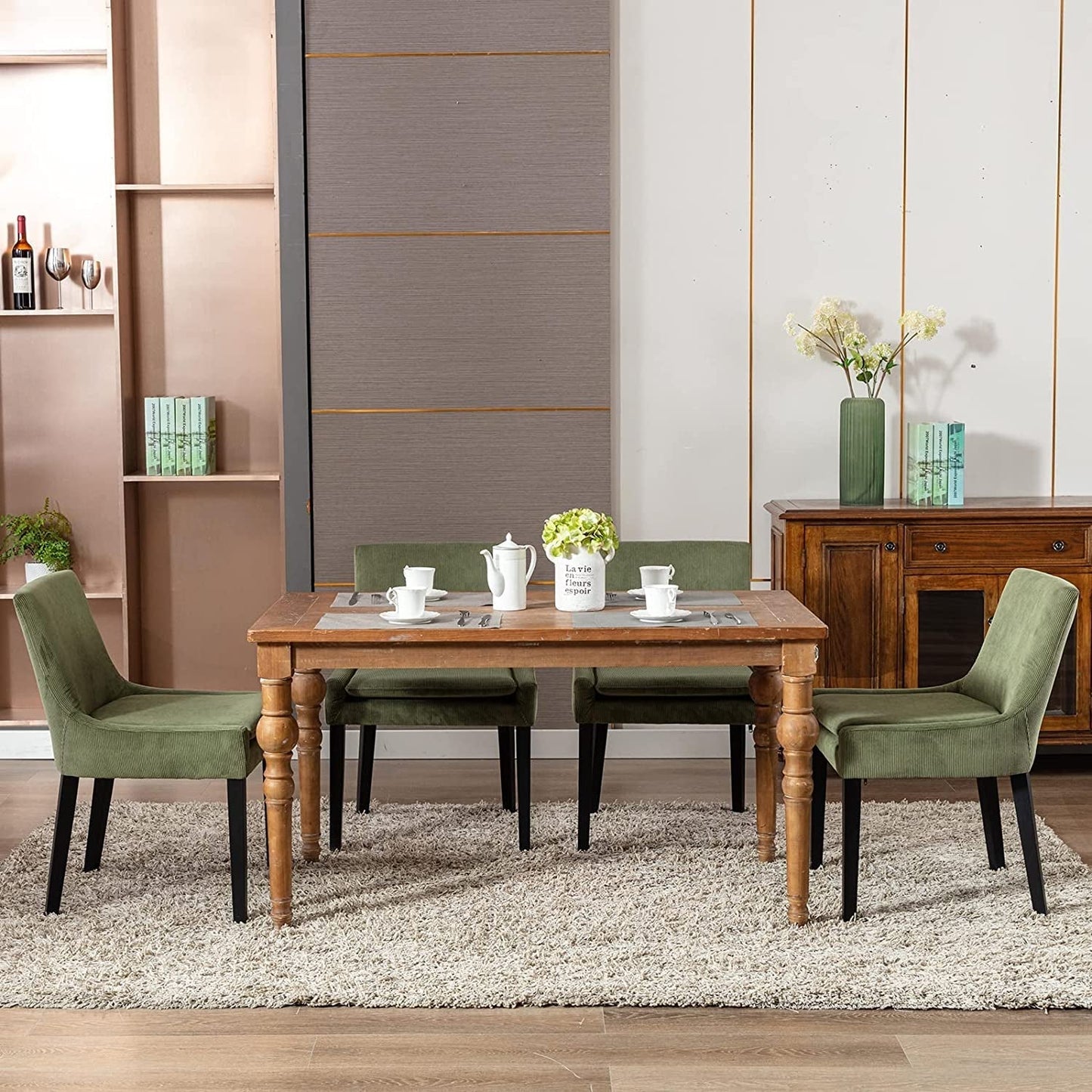 Modern Upholstered Dining Chairs 6-1