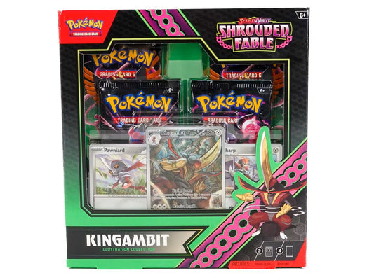 Pokemon Scarlet & Violet: Shrouded Fable Kingambit Illustration Collection Box
