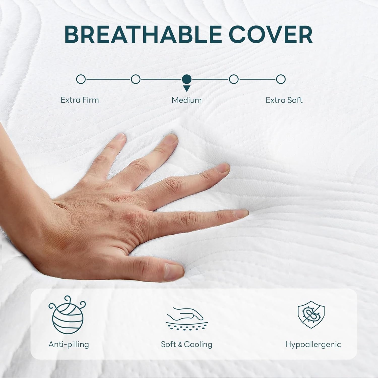 10 Inch Twin Memory Foam Mattress with Cooling Gel-1