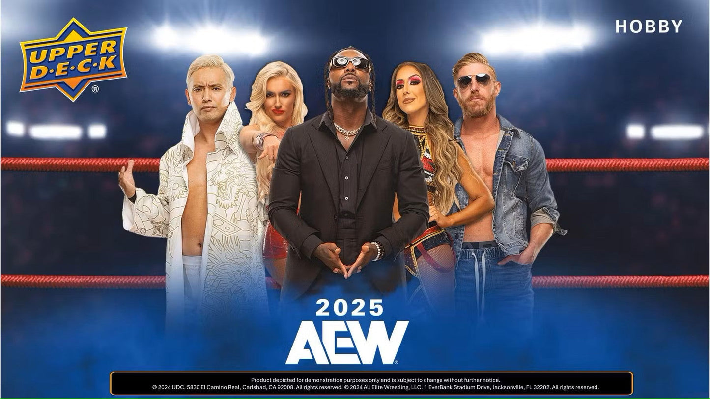 2025 Upper Deck AEW All Elite Wrestling Hobby Box