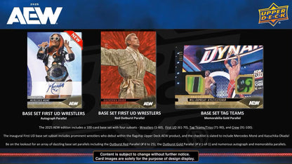 2025 Upper Deck AEW All Elite Wrestling Hobby Box