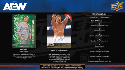 2025 Upper Deck AEW All Elite Wrestling Hobby Box