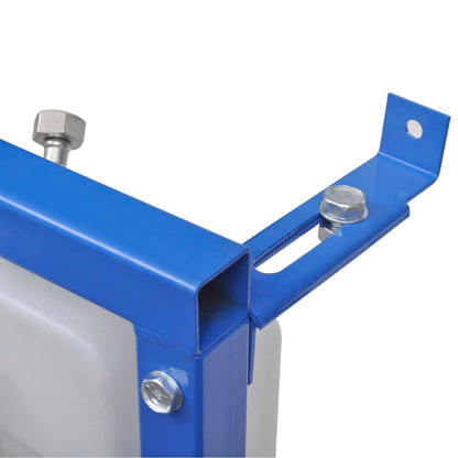 vidaXL Concealed High Cistern 2.9 gal 16.1"x5.5"x(43.3"-49.2")-1