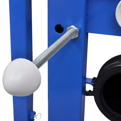 vidaXL Concealed High Cistern 2.9 gal 16.1"x5.5"x(43.3"-49.2")-2