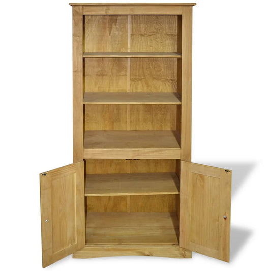 vidaXL Kitchen Cabinet Buffet Cupboard Storage Cabinet with Doors Mexican Pine-0