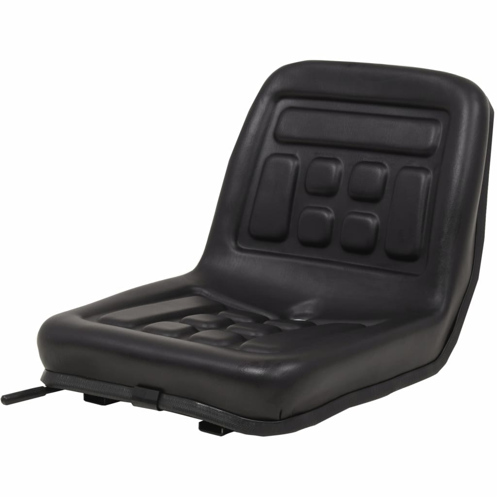 vidaXL Universal Tractor Seat Black-0