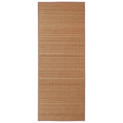 vidaXL Bamboo Rug Runner with Non-slip PVC Backing Floor Carpet Rectangular-4