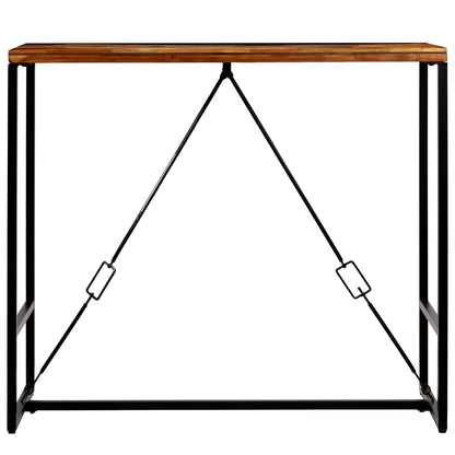vidaXL Bar Table Pub Table Bistro Table for Dining Room Solid Reclaimed Wood-3