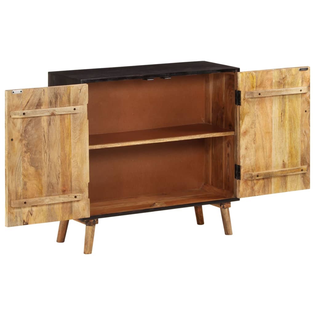 vidaXL Sideboard Solid Mango Wood 33.5"x11.8"x29.5"-2