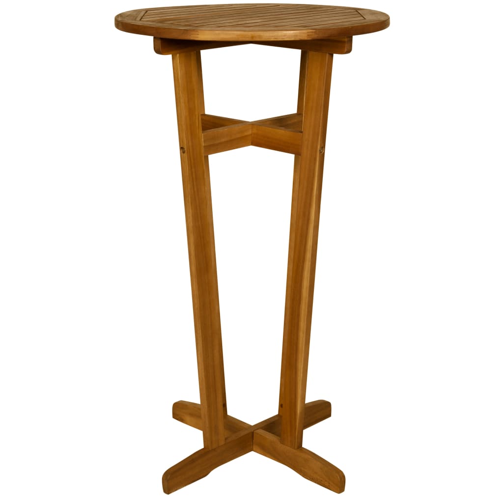 vidaXL 3 Piece Bar Set Solid Acacia Wood-2