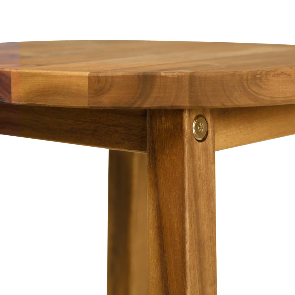 vidaXL 3 Piece Bar Set Solid Acacia Wood-3