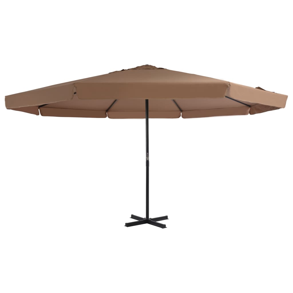 vidaXL Outdoor Umbrella Parasol with Crank Patio Sunshade Sun Shelter Aluminum-1