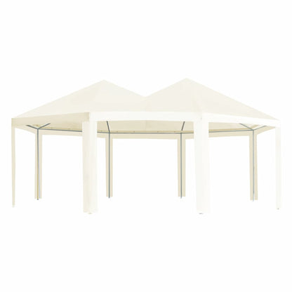 vidaXL Outdoor Gazebo Cream 236.2"x173.2"x129.9"-0