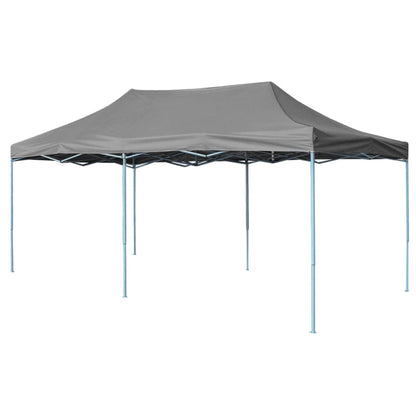 vidaXL Folding Pop-up Partytent 9.8'x19.7' Anthracite-4