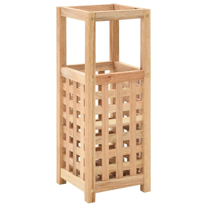 vidaXL Umbrella Stand Solid Walnut Wood 7.1"x7.1"x19.7"-0