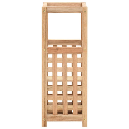 vidaXL Umbrella Stand Solid Walnut Wood 7.1"x7.1"x19.7"-1