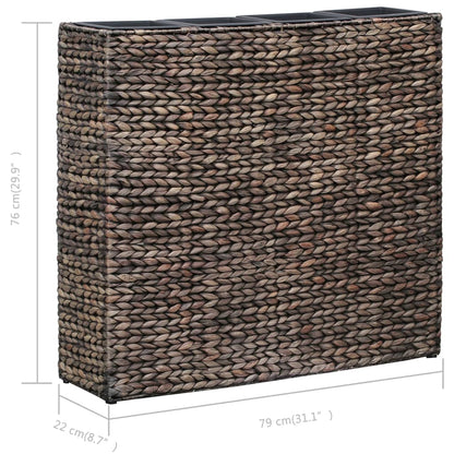 vidaXL Raised Bed with 4 Pots Planter Flower Box Plant Stand Water Hyacinth-3