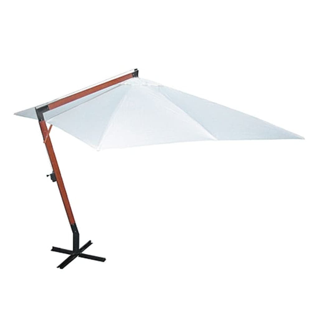 vidaXL Cantilever Umbrella Parasol Garden Outdoor Umbrella with Pully System-2
