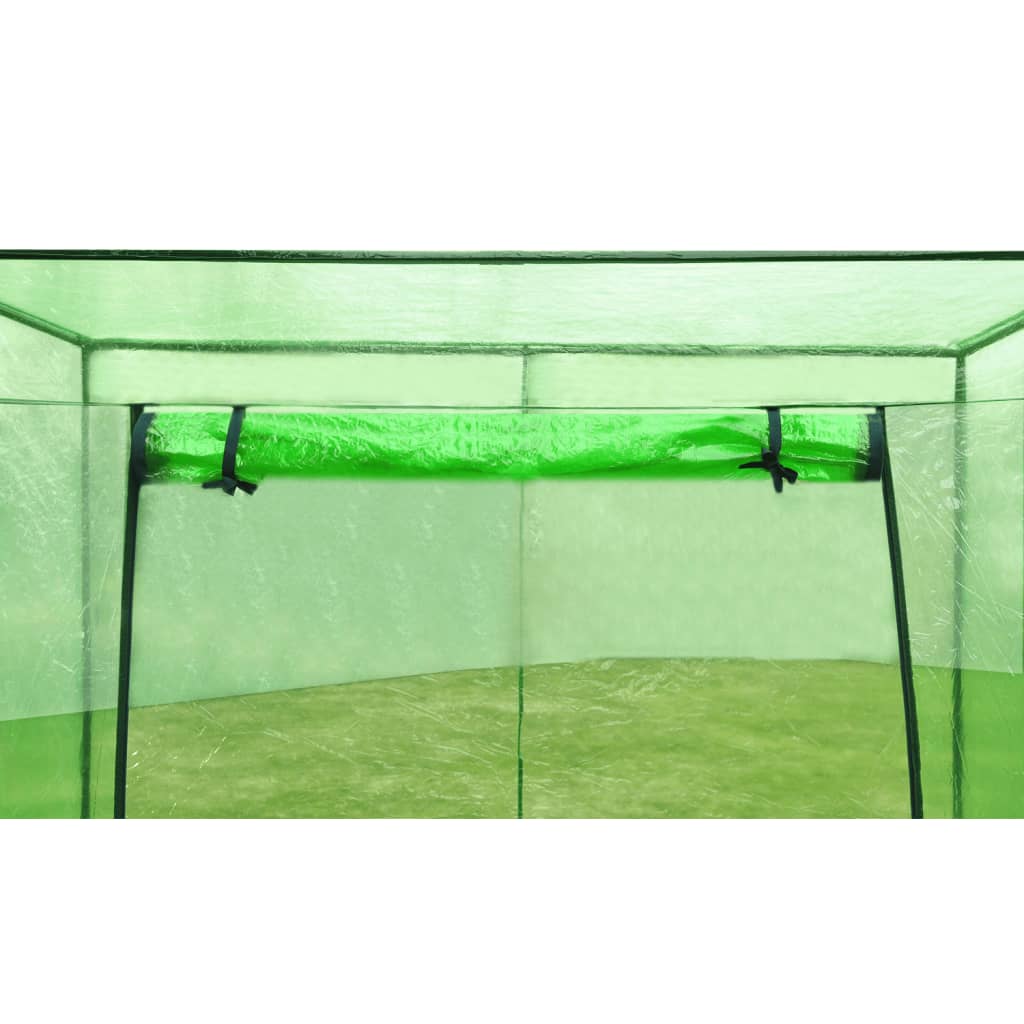 vidaXL Greenhouse Steel Frame PVC-3