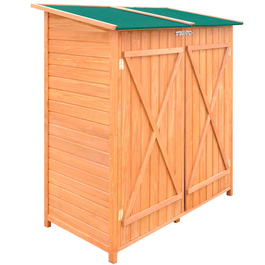 vidaXL Wooden Shed Garden Tool Shed Storage Room Large-0