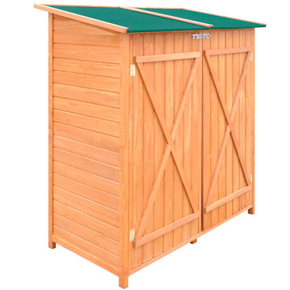 vidaXL Wooden Shed Garden Tool Shed Storage Room Large-0
