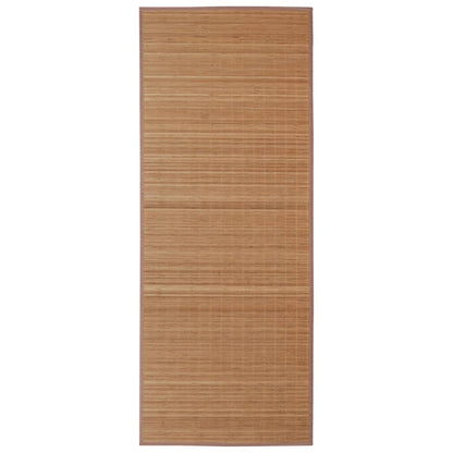 vidaXL Bamboo Rug Runner with Non-slip PVC Backing Floor Carpet Rectangular-4