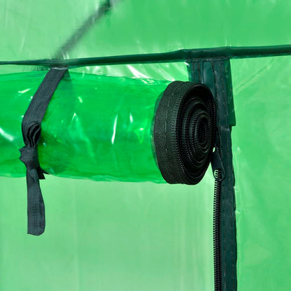 vidaXL Walk-in Greenhouse with 4 Shelves-2