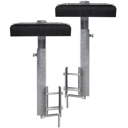 vidaXL Boat Trailer Solid Bar Bow Support Set of 2 24.8"-34.6"-3