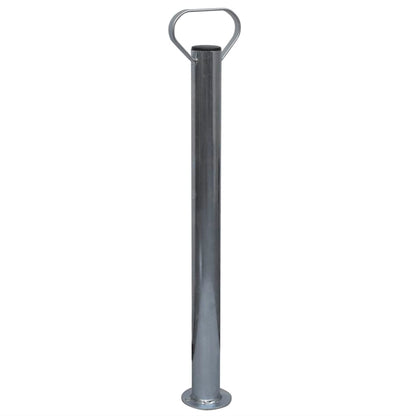 vidaXL 2 Support Tubes with 2 Split Clamps for 1.9" Jockey Wheel-1