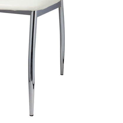 vidaXL Dining Chairs Accent Side Chair for Living Room Bedroom Faux Leather-2
