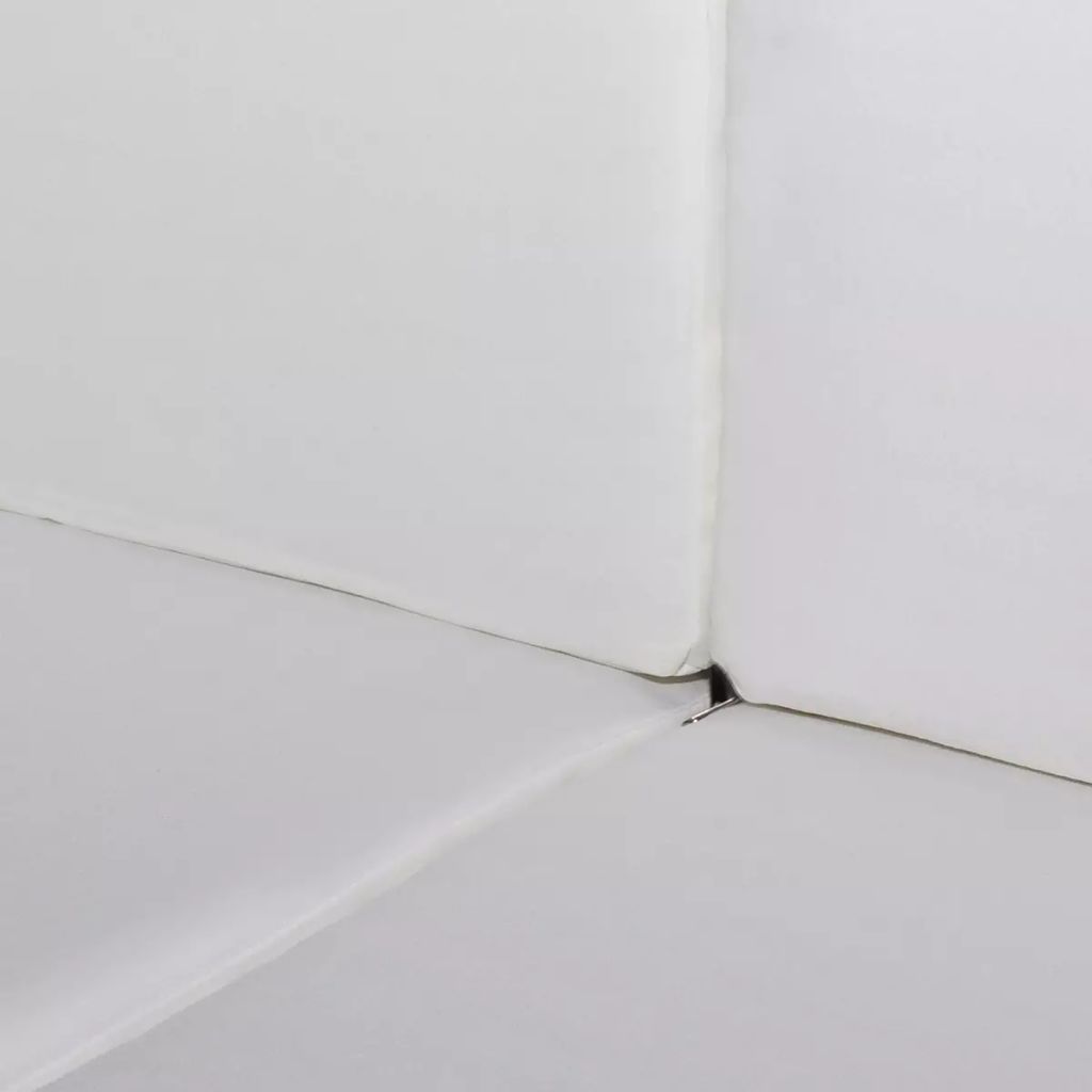 vidaXL 6 Piece Patio Lounge Set with Cushions Poly Rattan Black-1