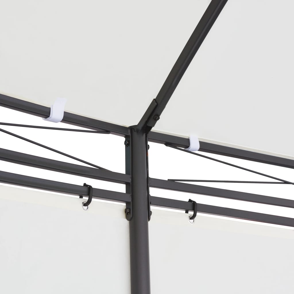vidaXL Gazebo Cream White 208.7"x137.8"x104.3"-2