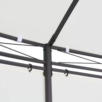 vidaXL Gazebo Cream White 208.7"x137.8"x104.3"-2