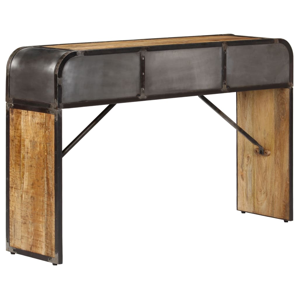 vidaXL Sideboard 47.2"x11.8"x29.5" Solid Mango Wood-3