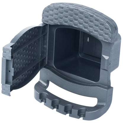 vidaXL Hose Reel Patio Wall Mounted Hose Holder Hose Hanger with Hose Plastic-2