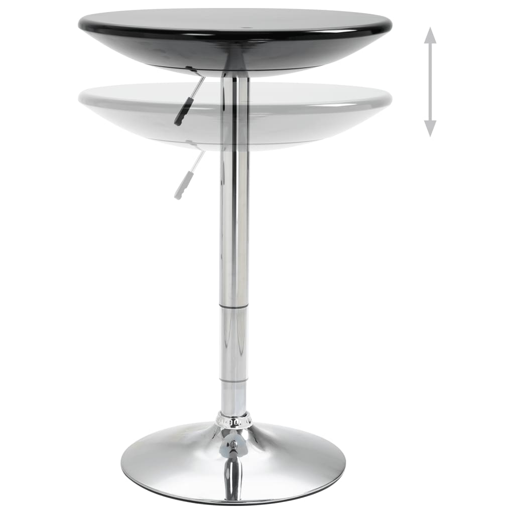 vidaXL Bar Table Pub Table Bistro Table for Kitchen Dining Room Breakfast MDF-2