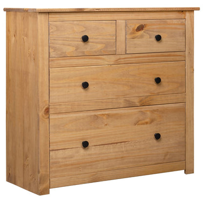 vidaXL Sideboard Drawer Cupboard for Bedroom Storage Cabinet Pine Panama Range-1