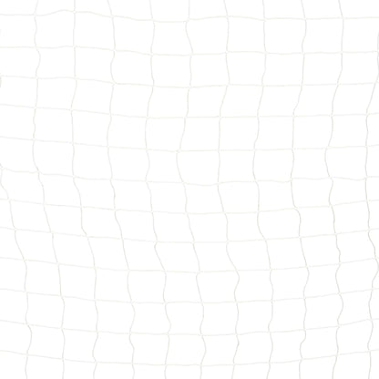 vidaXL Soccer Goal Training Soccer Net Practice Net Metal Black and White-1