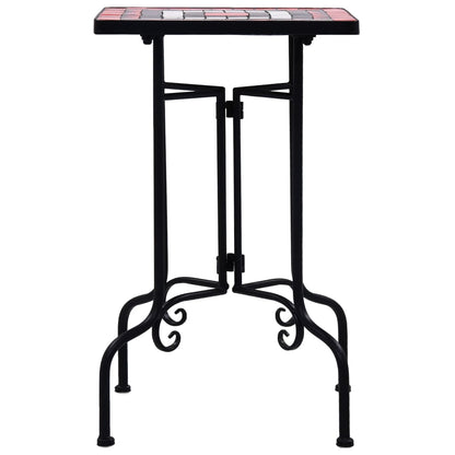 vidaXL Mosaic Side Table Plant Table Stand Patio Flower Pot Stand Ceramic-1