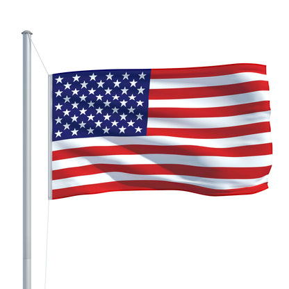 vidaXL US Flag 35.4"x59.1"-3
