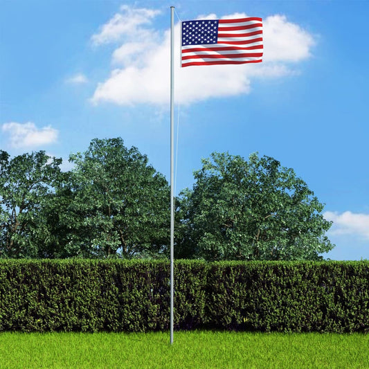 vidaXL US Flag 35.4"x59.1"-0