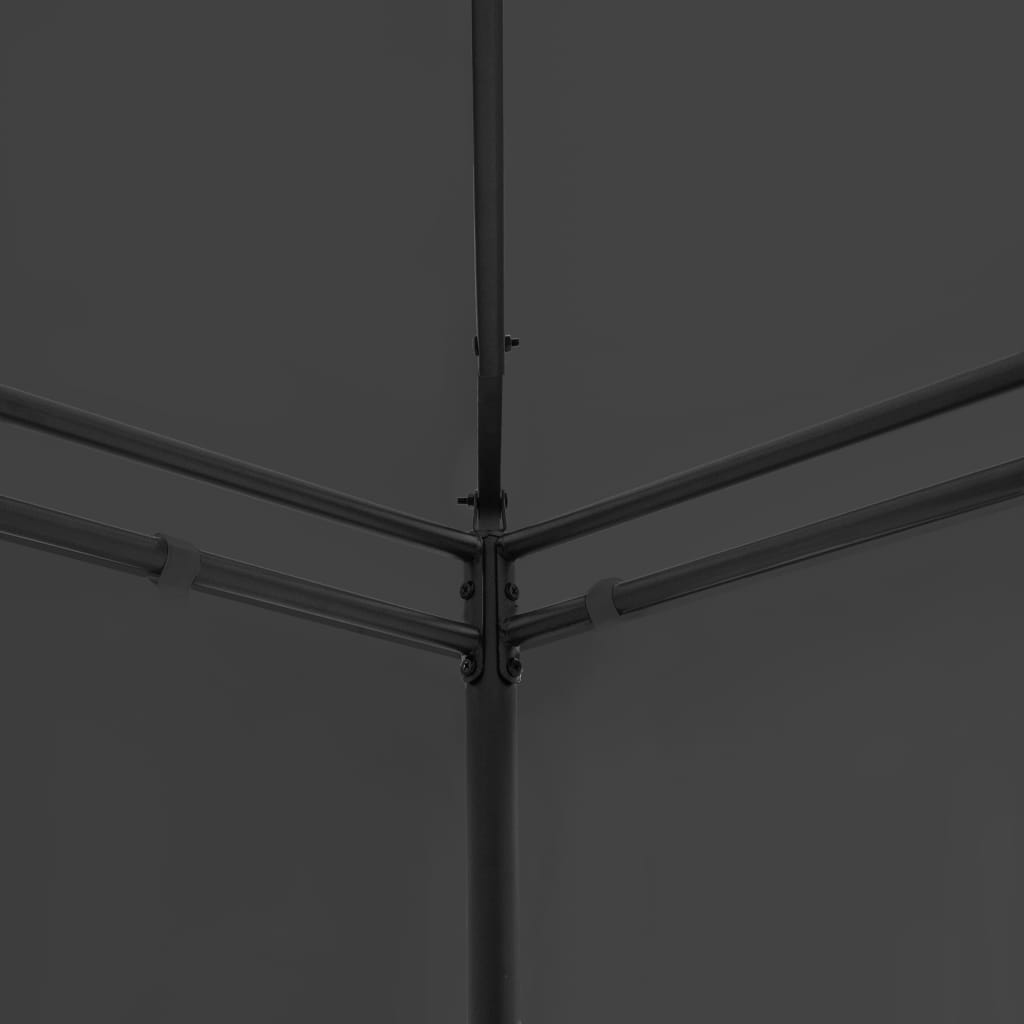 vidaXL Gazebo 236.2"x117.3"x106.3" Anthracite-1