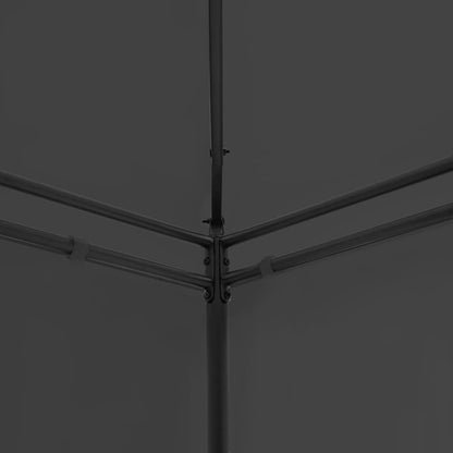 vidaXL Gazebo 236.2"x117.3"x106.3" Anthracite-1
