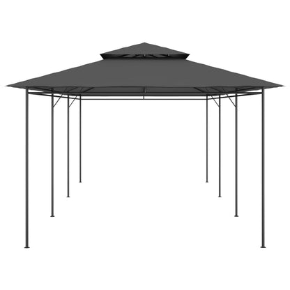 vidaXL Gazebo 236.2"x117.3"x106.3" Anthracite-3
