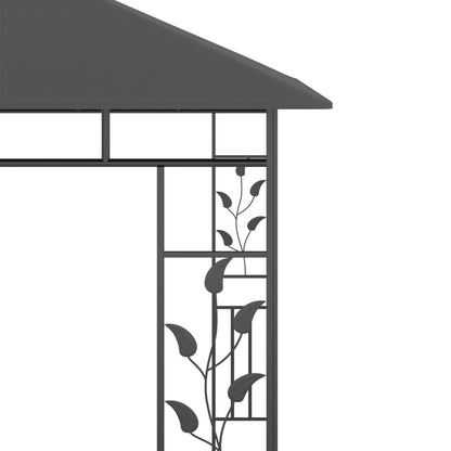 vidaXL Gazebo Outdoor Canopy Wedding Tent Patio Pavilion with Mosquito Net-2