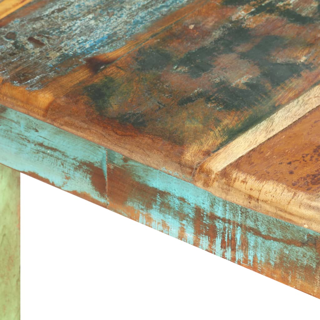 vidaXL Dining Table Kitchen Table Home Dining Room Table Solid Reclaimed Wood-4